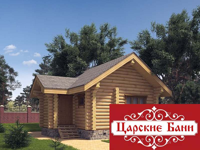 Сруб бани 5х6