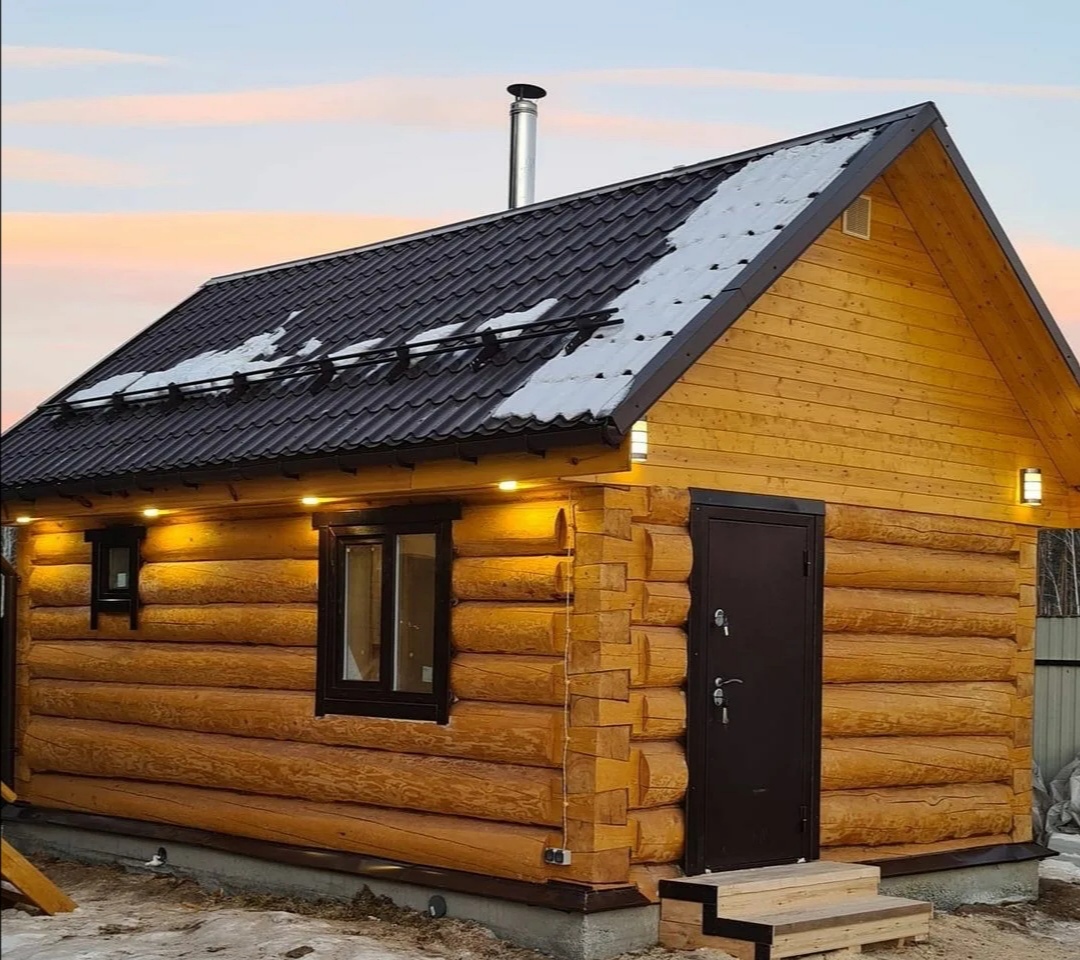 Выполненные работы бань под ключ №3